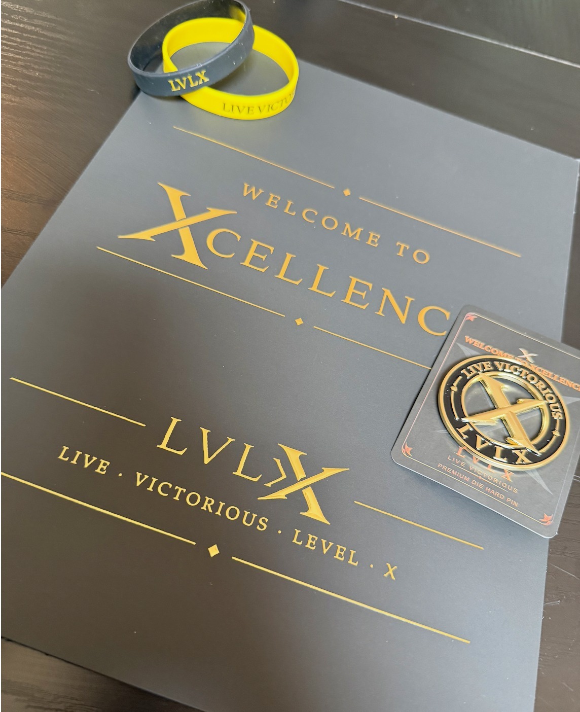 LVLX Welcome to Xcellence materials